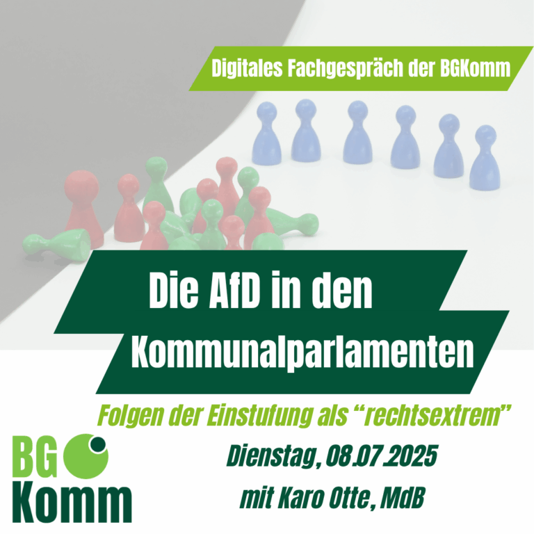 BGKomm und Karo Otte, MdB: Die AfD in den Kommunalparlamenten: Die Folgen ihrer Einstufung durch den Verfassungsschutz als „gesichert rechtsextrem“