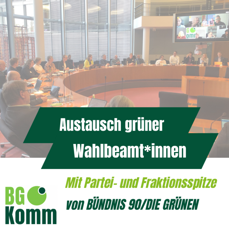 Austausch kommunaler Hauptamtlichen mit Partei- und Fraktionsspitze