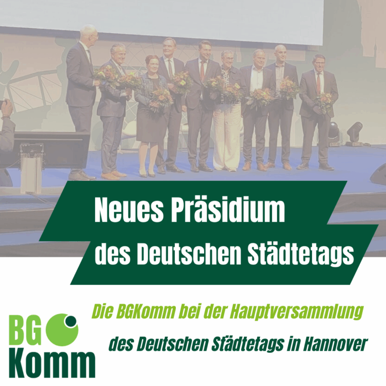 BGKomm bei der Hauptversammlung des Deutschen Städtetags
