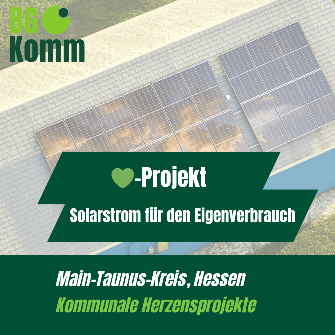 Der Main-Taunus-Kreis verbraucht seinen eigenerzeugten Strom selbst und spart damit signifikant Energiekosten. Mit dem Strombilanzkreis hat Madlen Overdick, Erste Kreisbeigeordnete, ein Modell installiert, welches bei der Einführung bundesweit einmalig war.