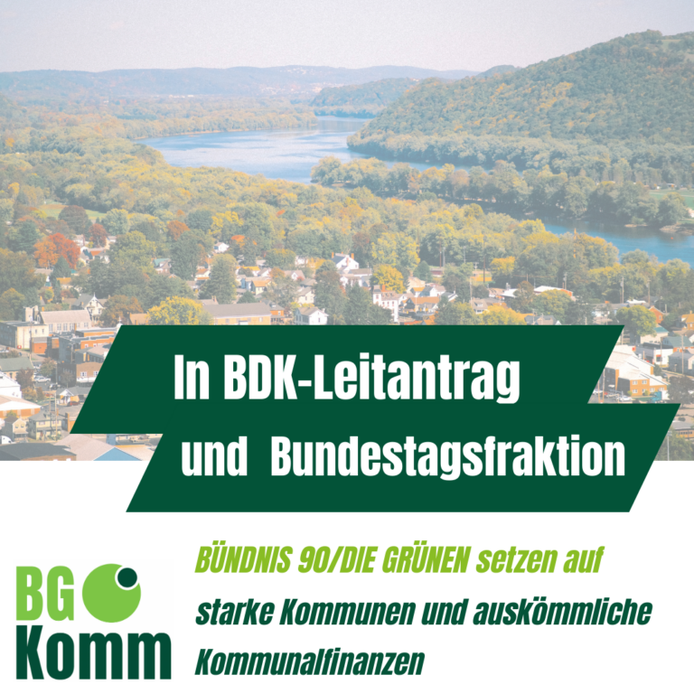 Grüne setzen auf starke Kommunen und auskömmliche Kommunalfinanzen