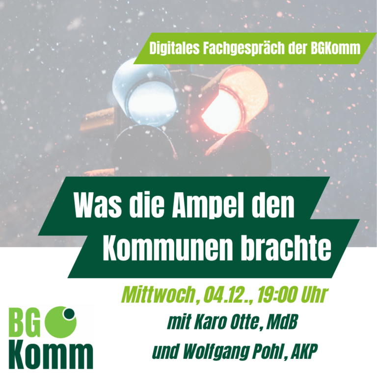 Was die Ampel den Kommunen brachte